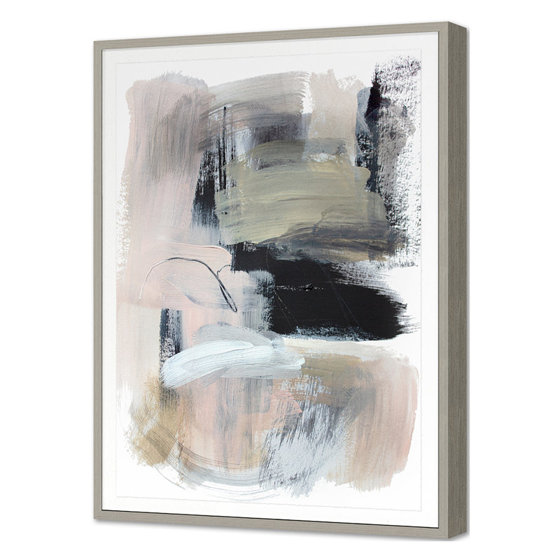 Subtle Gestures 1 Print by Bainbridge, Hope, Gray Single Picture Framed, 40'' H x 29'' W