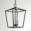 Luminaire suspendu de style lanterne à 3 lumières Howington-890101603