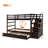 Andrzejewski Kids Twin Over Twin Bunk Bed with Trundle with Drawers-720329542