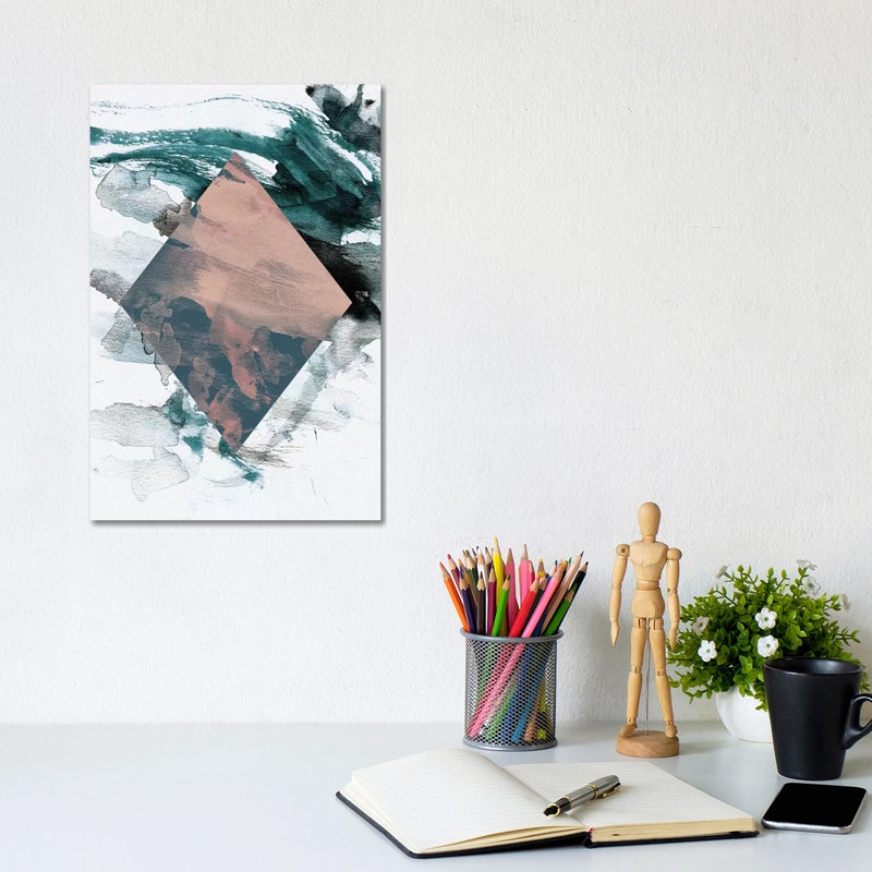 Graphic LIV by Mareike Böhmer - Wrapped Canvas Gallery-Wrapped Canvas Giclée, 20.32 cm H x 30.48 cm W