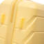 20"/24"/28" 3 pcs/set in ABS Spinner Wheel Luggage, Matching Colour , With Combination Lock (Yellow)