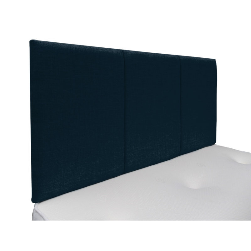 Liang Upholstered Headboard, Super King (6'), Charcoal, Linen