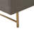 Hazlip Polyester Upholstered Bench with Flip Top