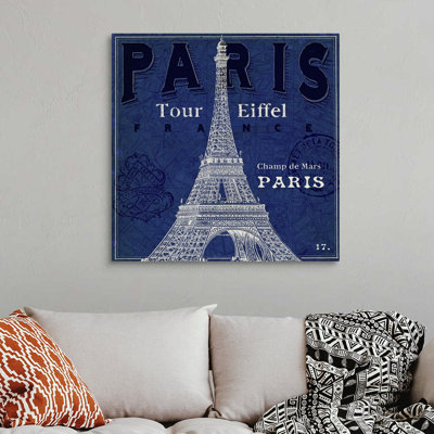 « blueprint tour eiffel » par sue schlabach, impression