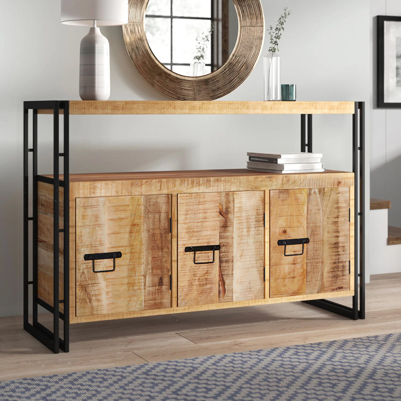 Canonero 135cm Solid Wood Top Console Table