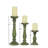 8.30'' H Solid Wood Tabletop Candlestick