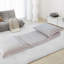 Chaise de plancher ajustable revêtue de chenille, structure en métal, chaise confortable en mousse à haute densité pour petits espaces, confortable pour les coins de lecture
