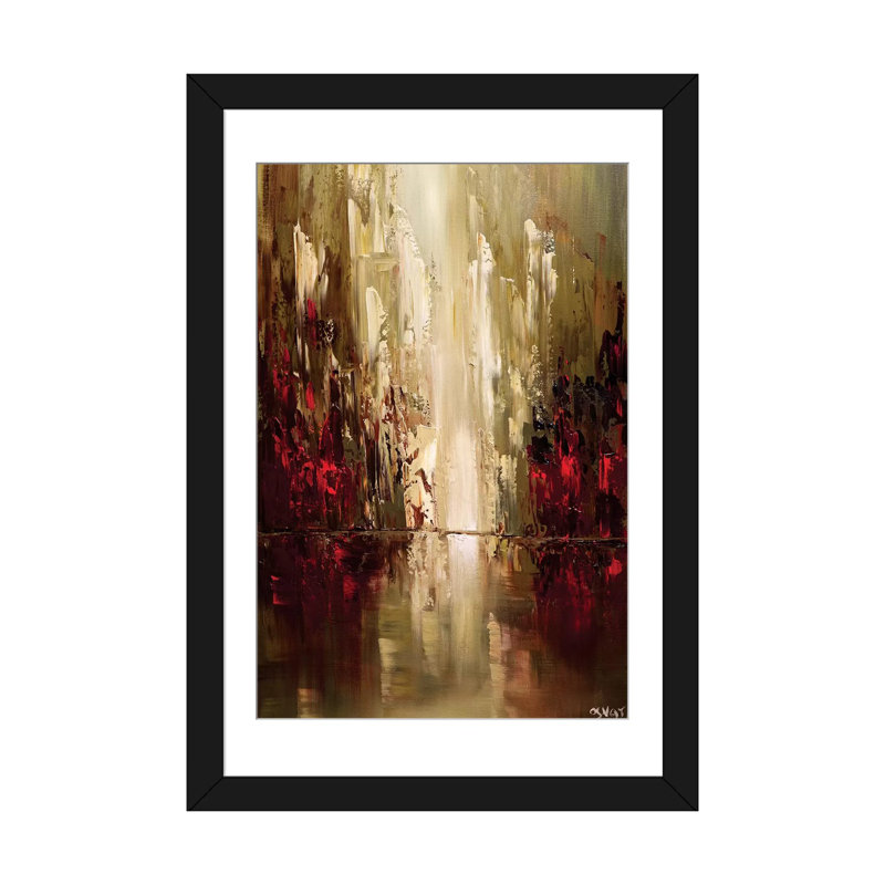 «Swiger Skyscrapers», reproduction sur toile, H 24 po x l 16 po x P 1 po, Papier d'art encadré noir, Blanc
