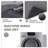 Dark Grey Ultra Thin Quick Dry Non-Slip Bath Mat, 20X32 Inch-611921243-611921219