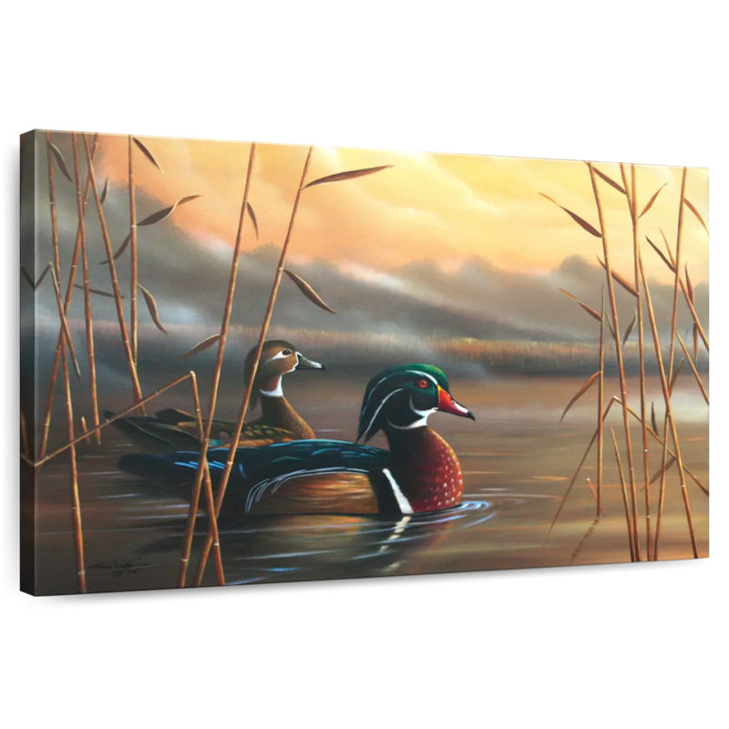 Brampt Wood Ducks, H 8 po x l 12 po