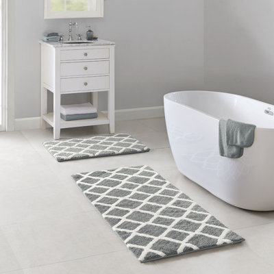 Tapis de bain en microfibre réversible Cozy