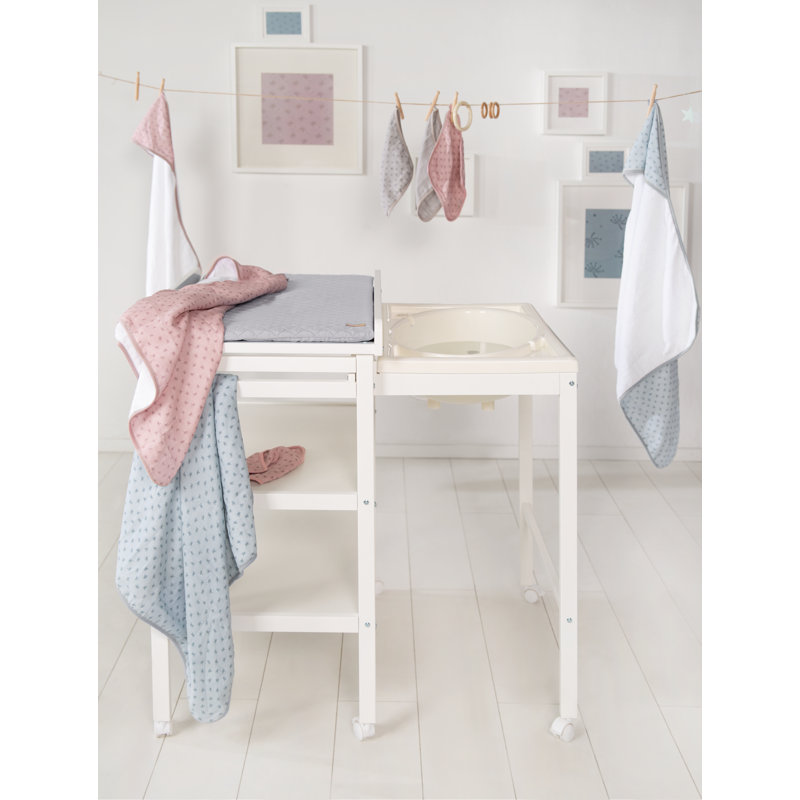 Lil Planet Rosa Hand Towel, Old Pink