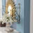 Metal Single Candle Indoor Outdoor Wall Sconce-24260225-20525811