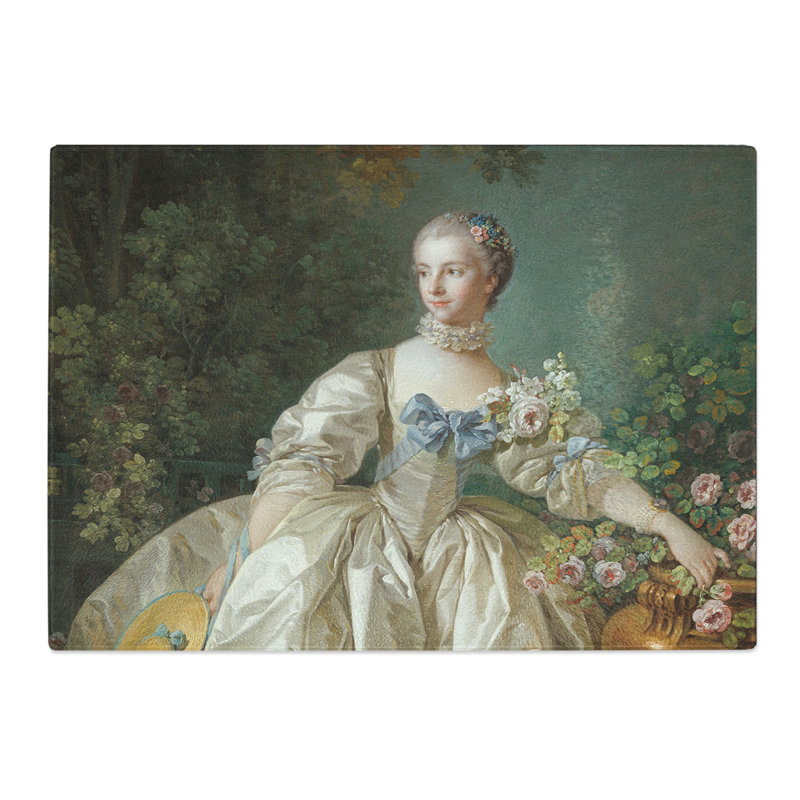 Madame Bergeret by Francois Boucher Chopping Board, 0.4cm H x 28.5cm W x 39cm L