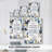 Indigo Scripture I -Gallery Wrapped Cavas-1016691384
