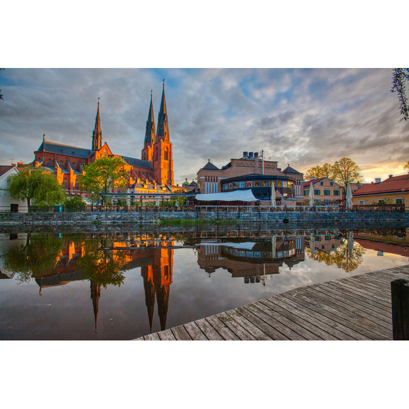 Cathedral 1 Piece Wrapped Canvas Wall Art, 81cm H x 122cm W x 3.8cm D
