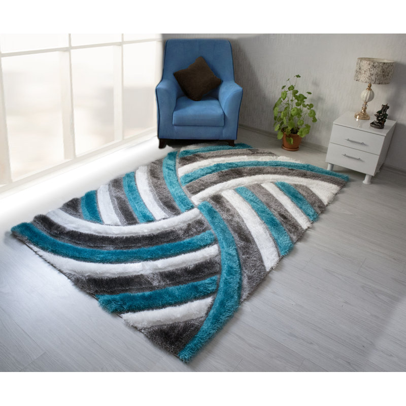 Abstract Rug, Rectangle 5' x 7'