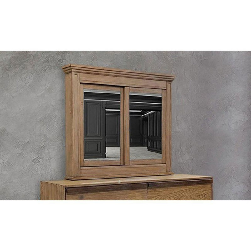 Miroir de commode rustique Fonzo