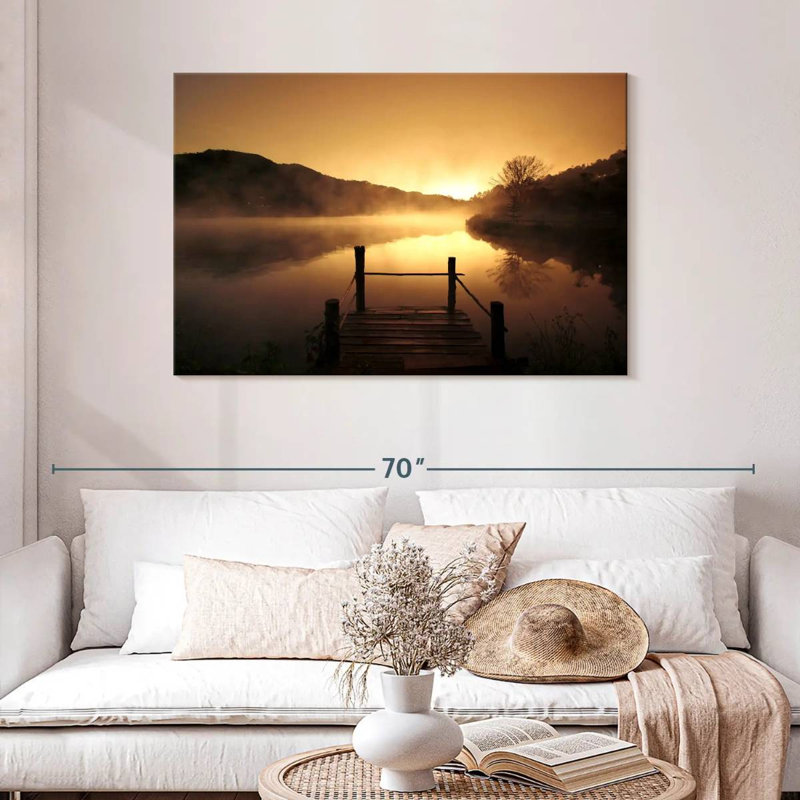 Aletra Mae Hong Son Dock, 24" H x 36" W