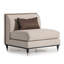 La Francaise 39'' Wide Slipper Chair-661191280
