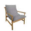 Fauteuil large de 25,5 po Ivoryanna-424712374