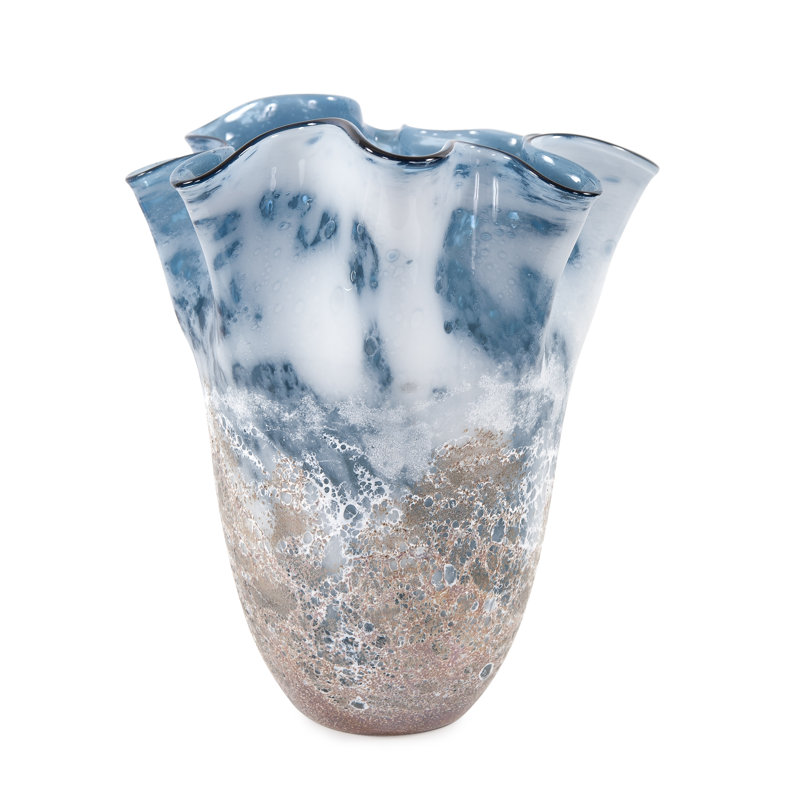 Vase de table en verre Gruber