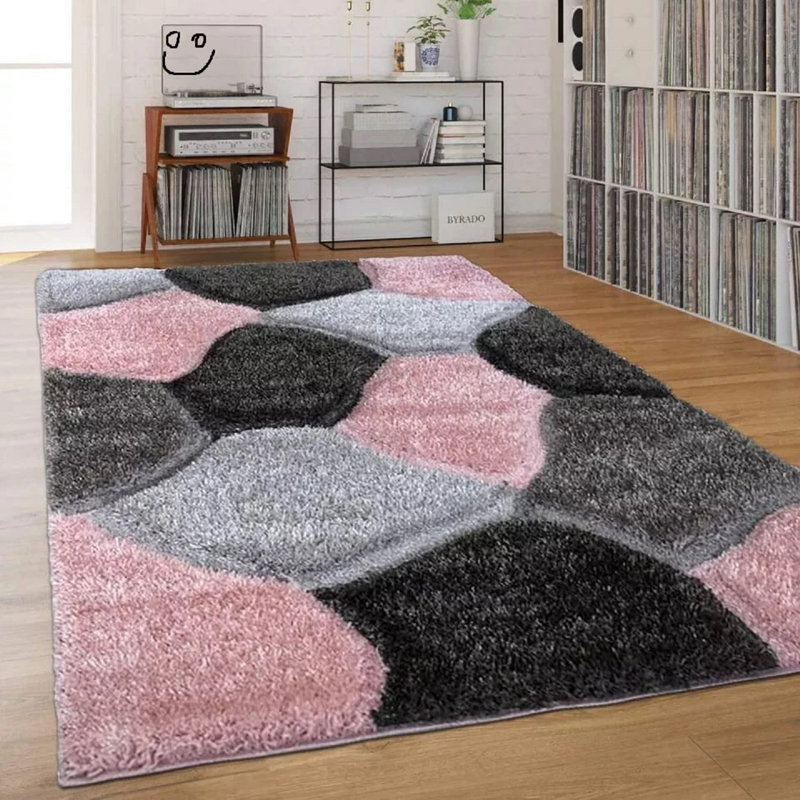 Shag Area Rug, Rectangle 160 x 230 cm