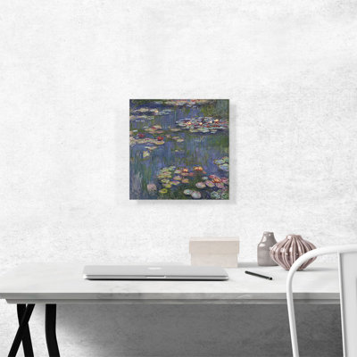 " Water Lilies 1916 " by Claude Monet Painting Print