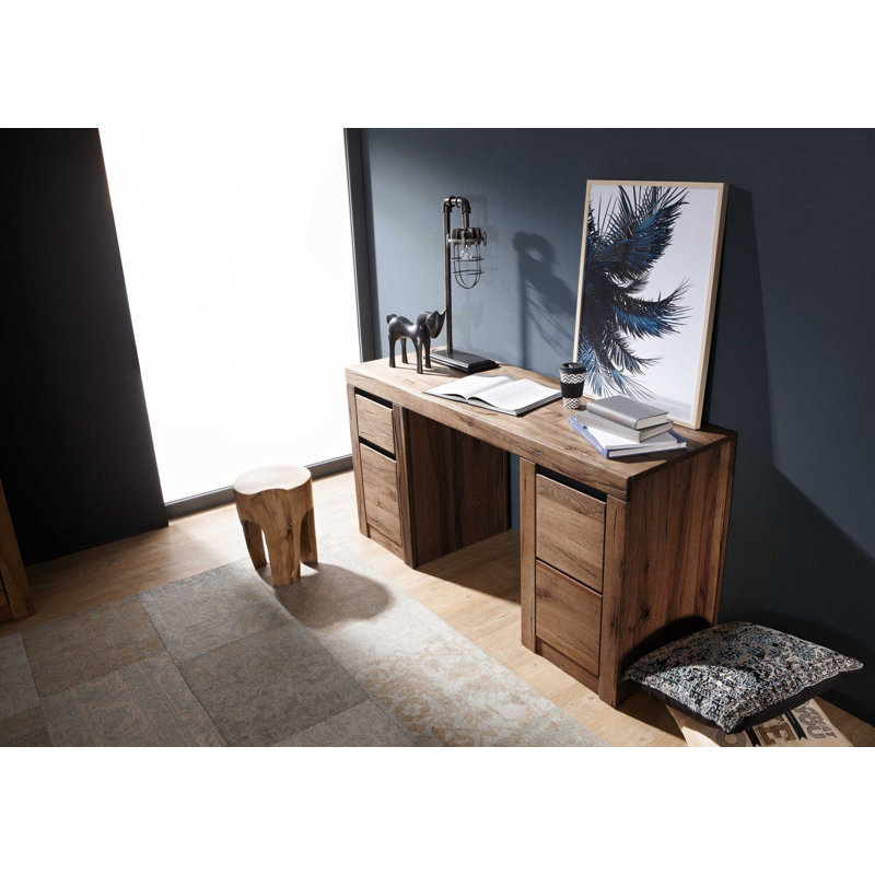Montreux Solid Wood Writing Desk, Tobacco