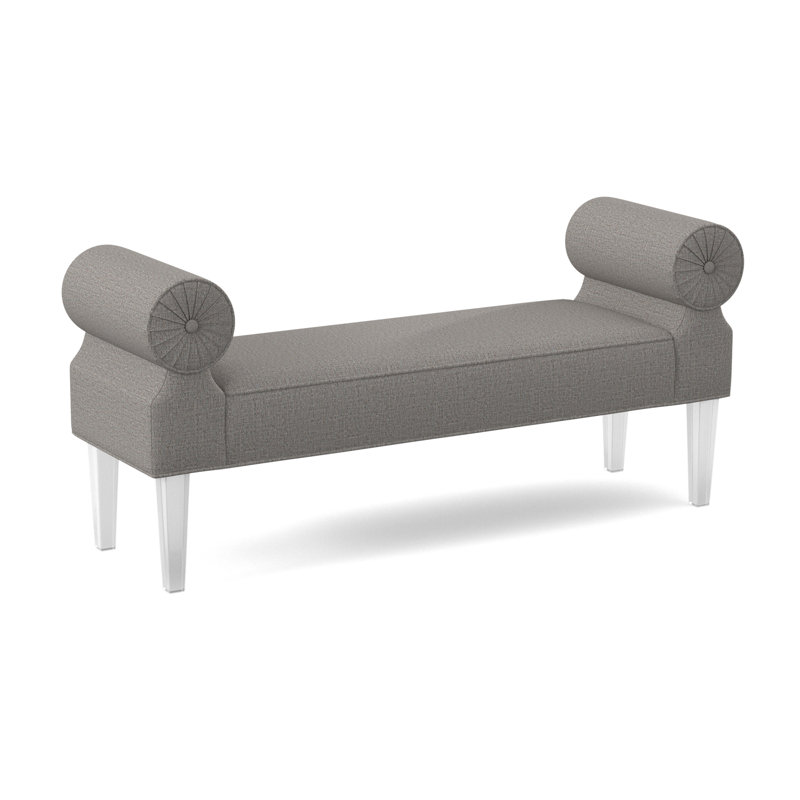 Ava Upholstered Bench, Elise 100% Polyester