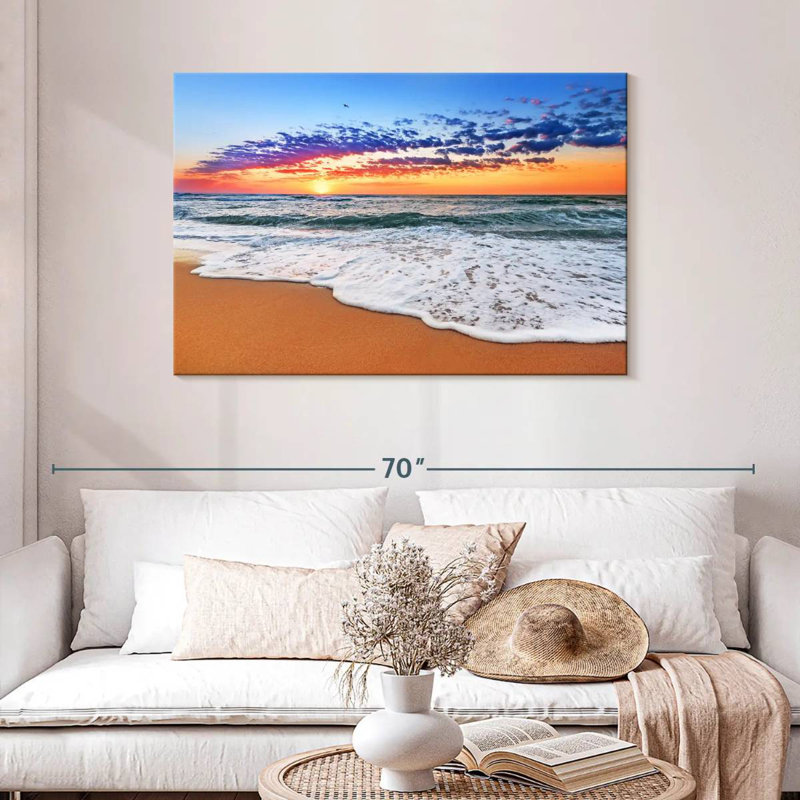 Gillard Vivid Ocean Sunrise, H 30 po x l 45 po