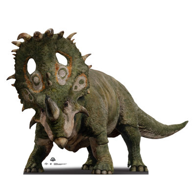 «Sinoceratops» en carton grandeur nature