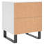 Mudoch 40cm W Iron Bedside Table-1559297862