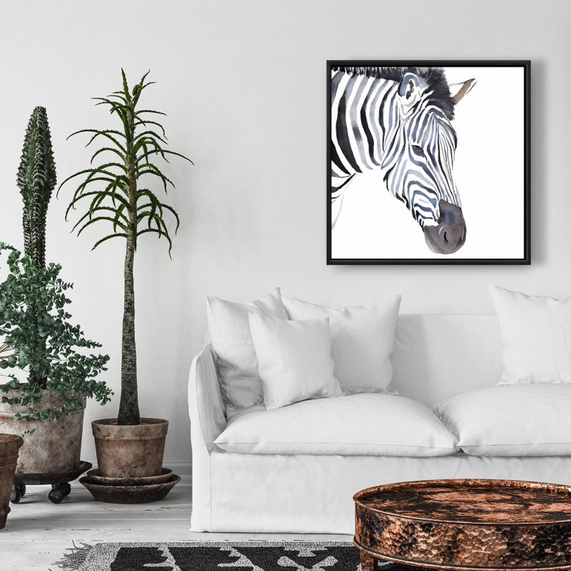 " Zebra ", 24" H x 24" W