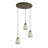 Isaak 3 - Light Cluster Pendant-258883313-258883309