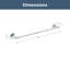 Accessoire de quincaillerie pour porte-serviettes 24 po Voisin-20434890