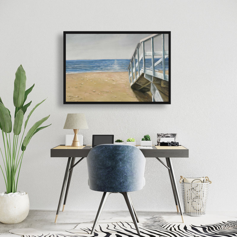«Seaside Landscape», H 24 po x l 36 po