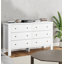 Armoire moderne à six tiroirs en bois, utilisée pour les chambres à coucher et les salons-1040624174
