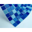 1" x 1" Straight Edge Glass Mosaic Tile-50375083