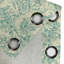 Rideau à œillets décoratifs vert à 2 panneaux Ophelia & Co., 50 po, crème / bleu pâle-1550536686
