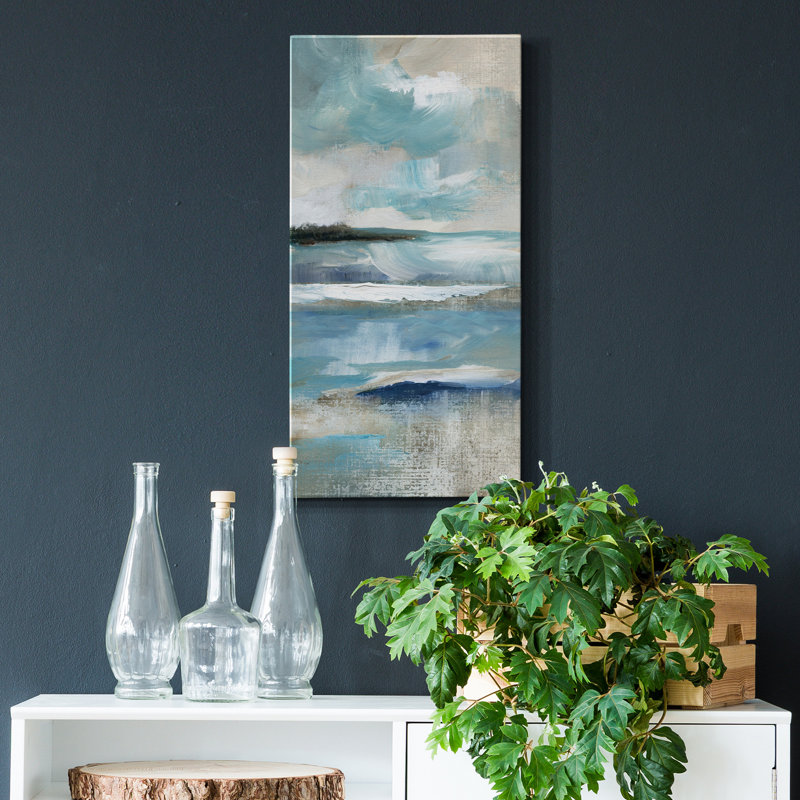 Distant Drama I - Wrapped Canvas Print, 16" H x 8" W x 1" D