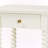 Crispis 1-Drawer Nightstand with Bobbin Legs with Storage Shelf in White-1268728413