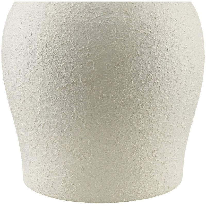 Lampe de table Chemise, Lin classique, Blanc