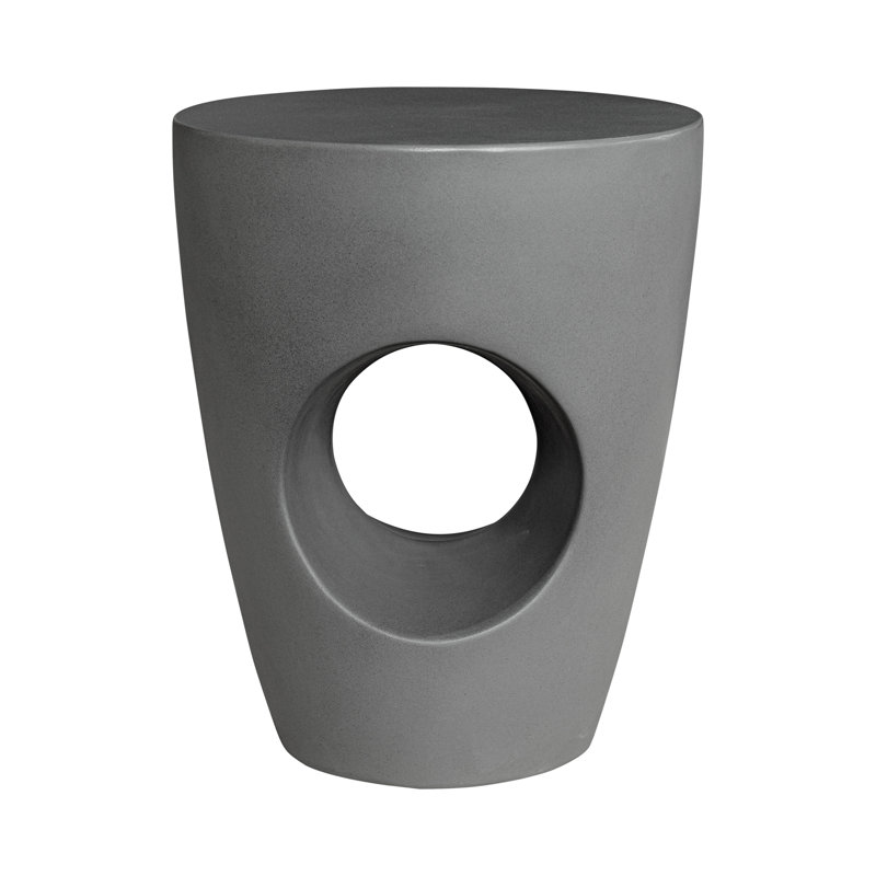 Aylard Accent Stool, Gray
