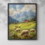 ANIMALS Series CECV III - Reproduction encadrée de qualité supérieure - Prêt à accrocher - Aucun clou requis-759208436-759208438