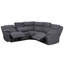 Maplewood Milan Manual Recliner Armchair - Mocha-61649142-61649161-61649164