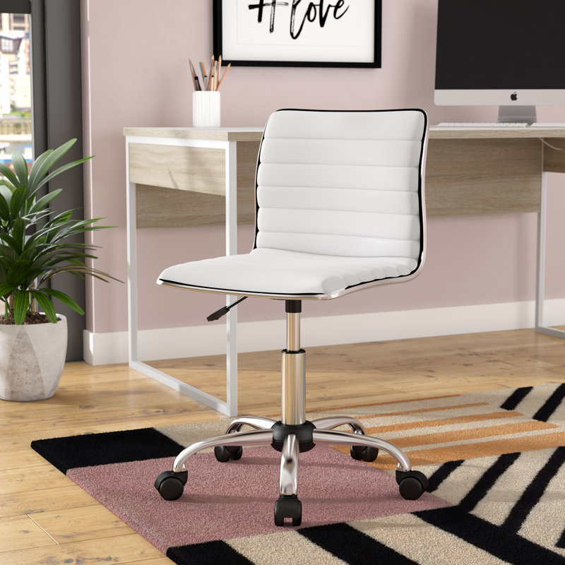 Ebern Designs Gohoho Conference Chair, White