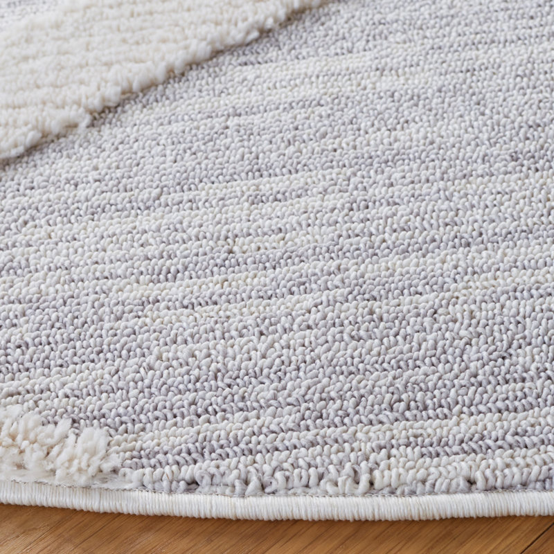 Shiflet Performance Geometric Rug, Round 6'7"