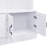 59" Wide Entry Hall Tree With 6 Cabinets And Adjustable Shelves-1717232338