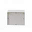 Ensemble de 2 tables de chevet murales avec tablette ouverte